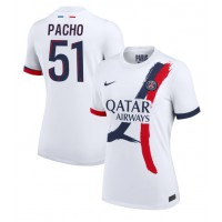 Paris Saint-Germain Willian Pacho #51 Bortedrakt Dame 2024-25 Kortermet